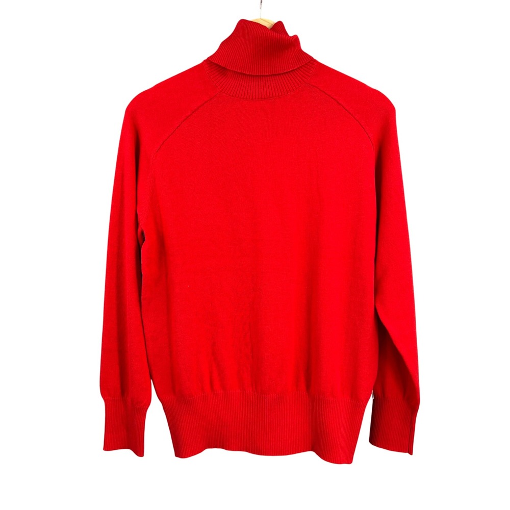 Universal Standard Red Turtleneck Sweater Size 4XS (00-0)‎ Cotton Blend New